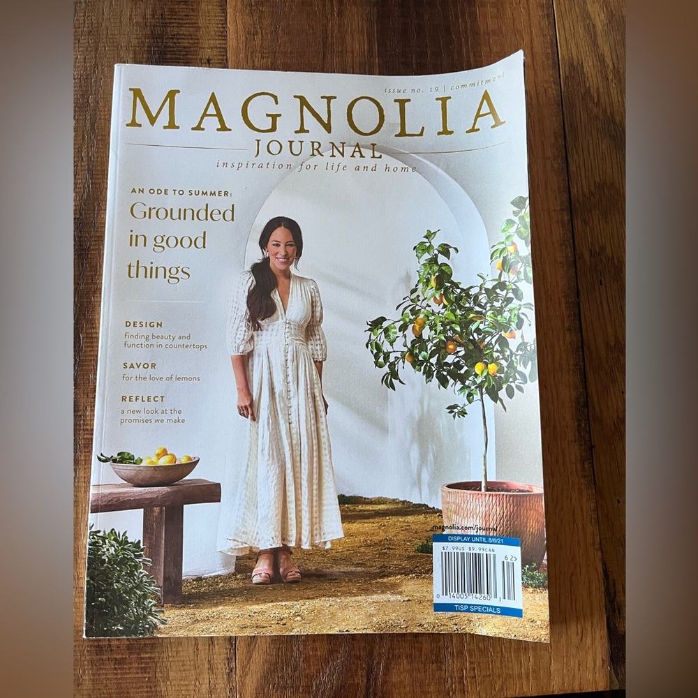 Magnolia Journal Magazine issue no 19-commitment